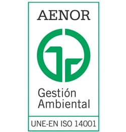Logo AENOR gestión ambiental